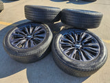 22" Cadillac Escalade V V600 Platinum OEM ORIGINAL wheels rims 2024 2025 2026 Texas Truck Tire