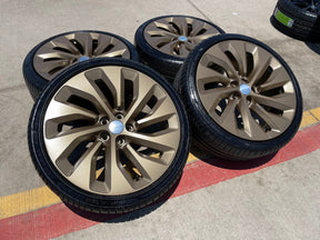 21" Lucid Air OEM Grand Touring 95542 95543 wheels rims 2022 2023 2024 2025 NEW Texas Truck Tire