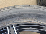 22x9.5 22" Ferrada FT2 Chevy Silverado RAM wheels rims 6x139 6x5.5 tires NITRO Texas Truck Tire