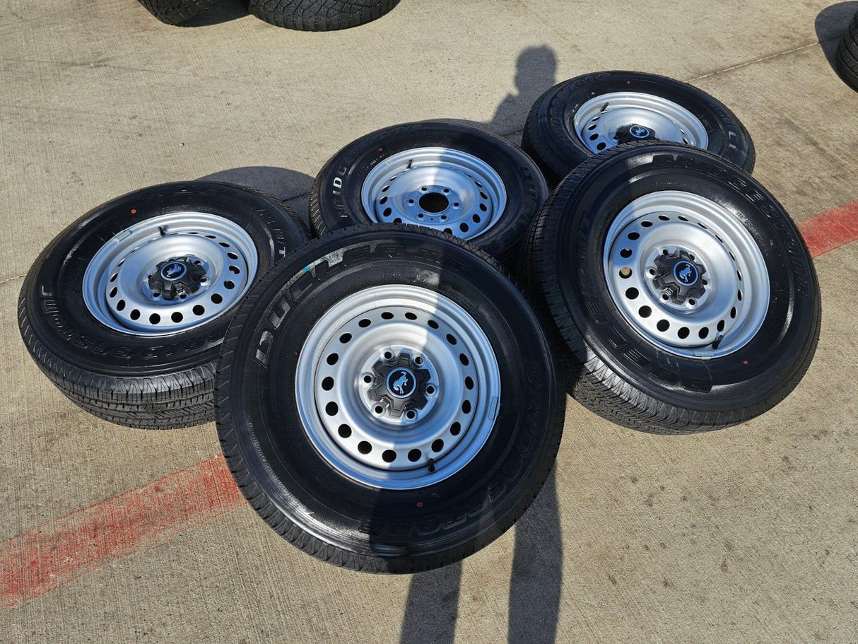16" Ford Bronco steel wheels rims tires 10226 Ranger 2023 2024 2025 2026 NEW Texas Truck Tire