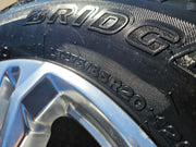 20" GMC Sierra Denali 2500 3500 OEM 5957 wheels rims tires 2023 2024 2025 2026 Texas Truck Tire