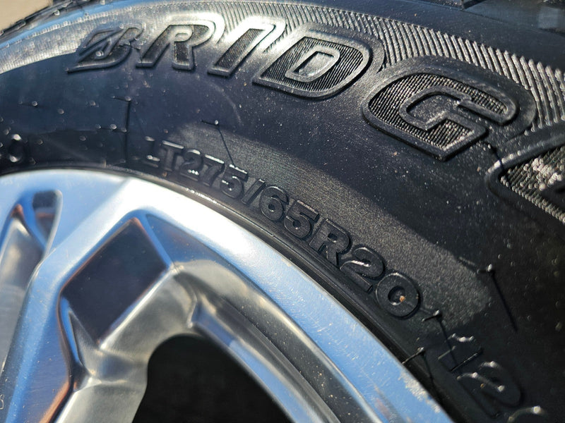 20" GMC Sierra Denali 2500 3500 OEM 5957 wheels rims tires 2023 2024 2025 2026 Texas Truck Tire