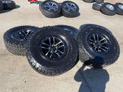17" Jeep Wrangler 392 Gladiator Rubicon OEM 9329 BEADLOCK wheels rims NEW 35" Texas Truck Tire
