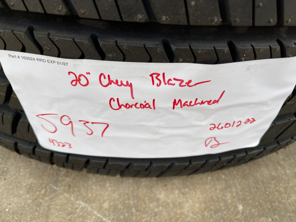 20" Chevy Blazer GMC Acadia Cadillac XT6 XT5 SRX OEM 5937 wheels rims tires NEW Texas Truck Tire
