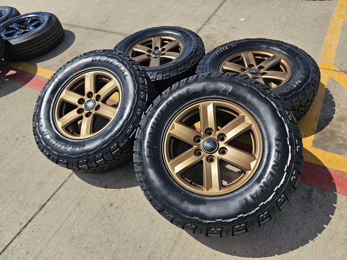 17" Ford F-150 OEM BRONZE Tremor rims wheels 10339 2024 2025 2026 NEW Texas Truck Tire