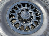 18" AEV SALTA GMC Sierra AT4X Chevy Trail Boss 2500 OEM wheels rims GOODYEAR 35" Texas Truck Tire