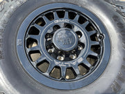 18" AEV SALTA GMC Sierra AT4X Chevy Trail Boss 2500 OEM wheels rims GOODYEAR 35" Texas Truck Tire