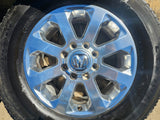 20" Dodge Ram 2500 3500 LARAMIE OEM 2700 wheels rims tires MICHELIN Texas Truck Tire
