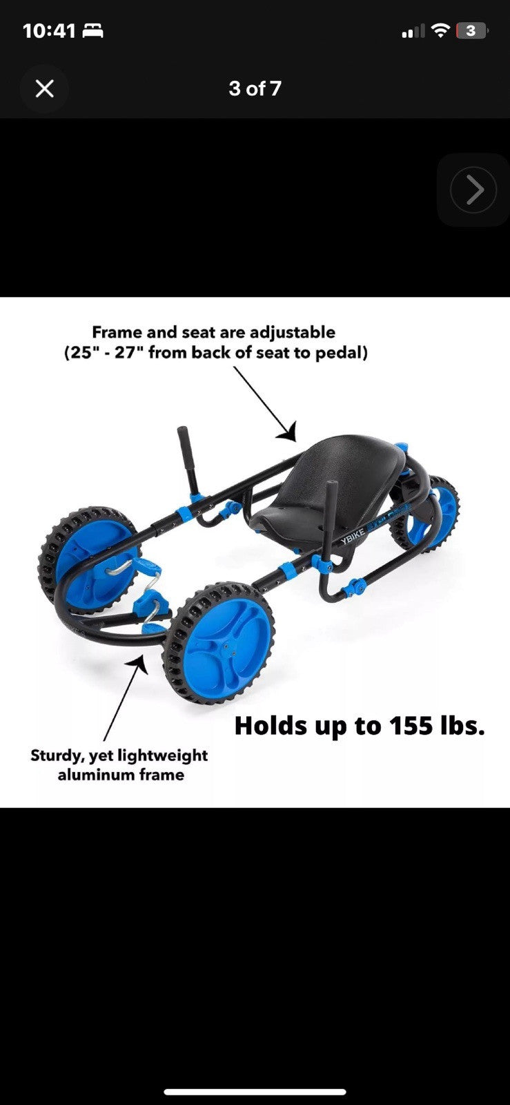 Explorer Rugged Pedal Go-Kart for Kids in Red – Durable Kids’ Ride-On Car