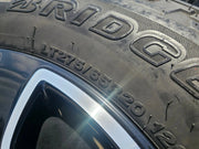 20" Ford F-250 F-350 OEM Lariat Platinum wheels rims 10486 tires 2024 2025 Texas Truck Tire