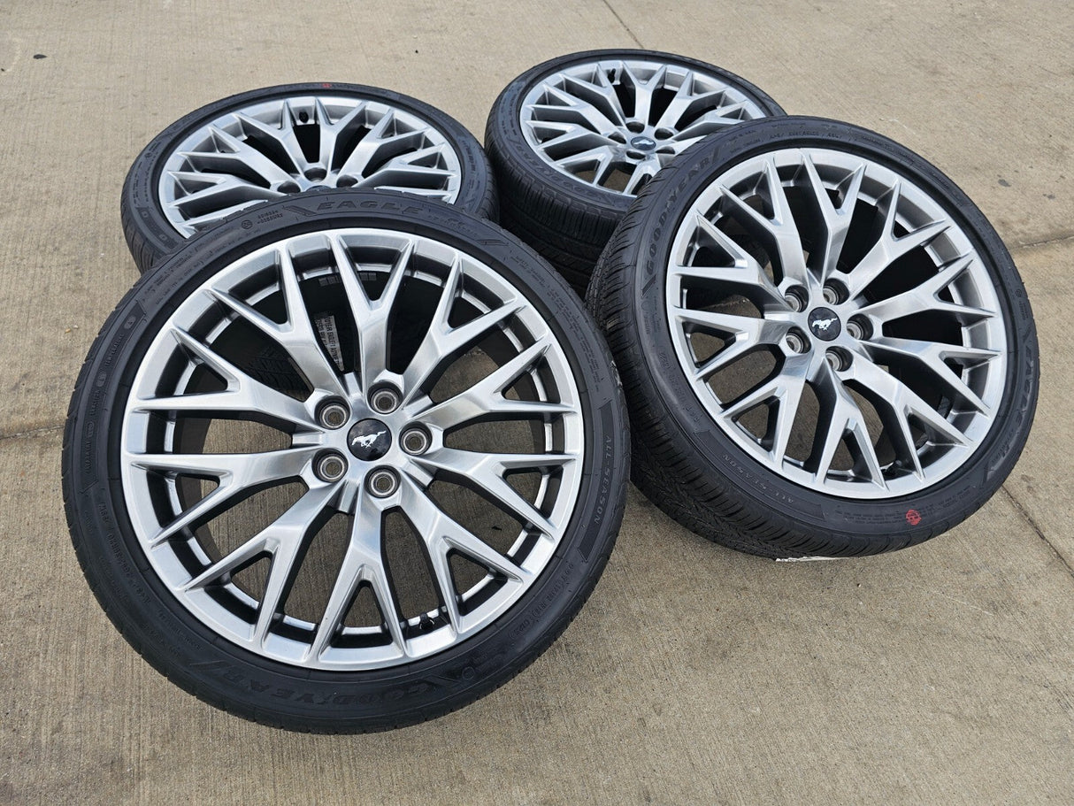 20" Ford Mustang GT OEM wheels rims 2020 2021 2022 2023 2024 2025 Texas Truck Tire