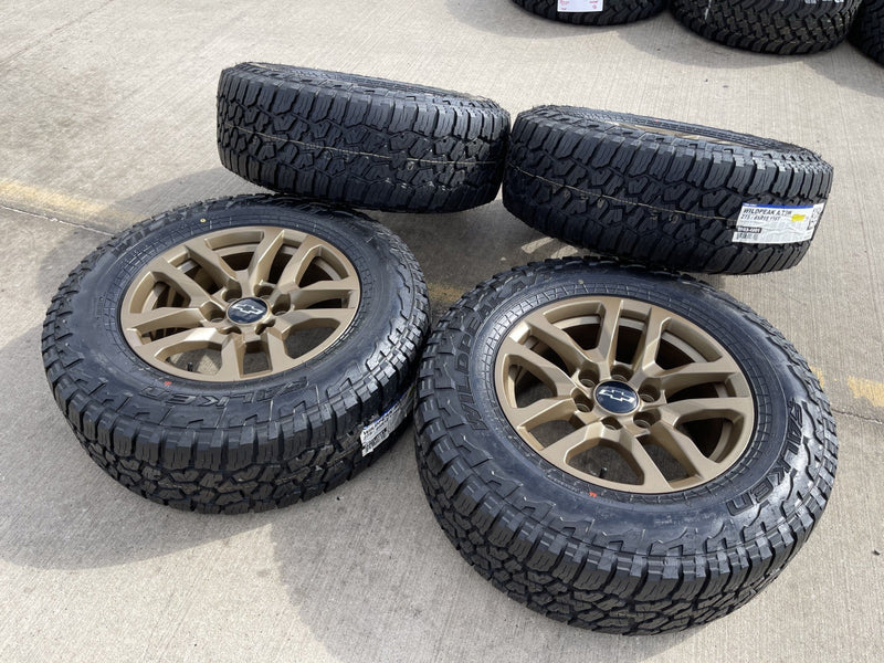 18" Chevy Silverado Suburban Tahoe OEM 5912 wheels rims Yukon Sierra FALKEN NEW Texas Truck Tire