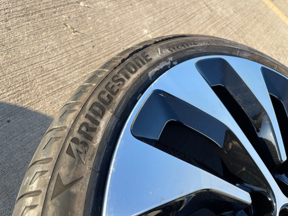 21" Lucid Air OEM Grand Touring wheel rim 5x120 spare 2022 2023 2024 2025 REAR Texas Truck Tire