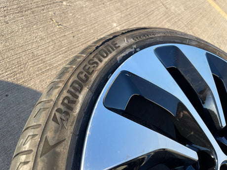 21" Lucid Air OEM Grand Touring wheel rim 5x120 spare 2022 2023 2024 2025 REAR Texas Truck Tire