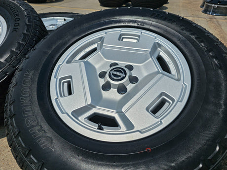 17" Nissan Frontier OEM Retro Hardbody Edition 62783 wheels rims 2024 2025 NEW Texas Truck Tire