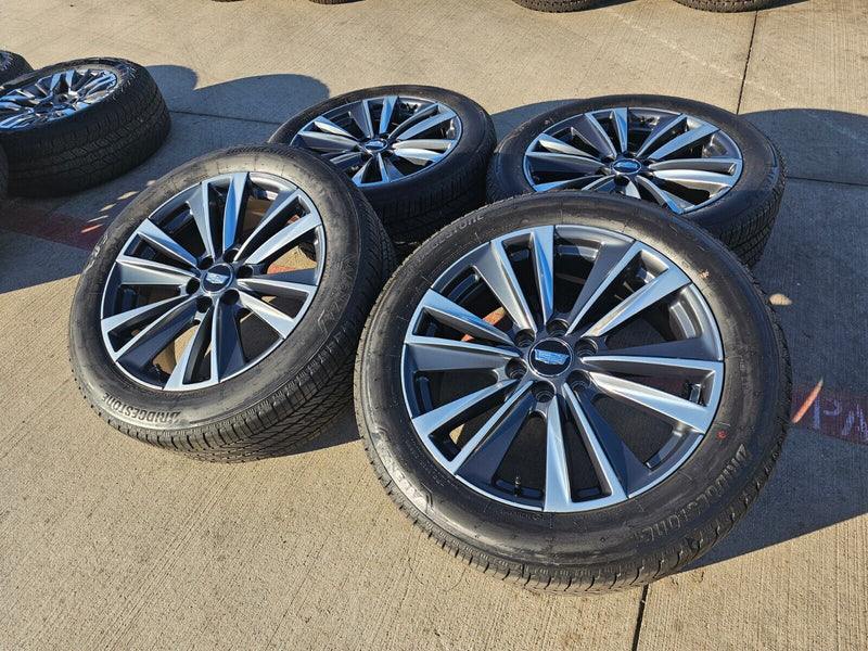 22" Cadillac Escalade Platinum OEM wheels rims tires 2024 2025 2026 NEW Texas Truck Tire