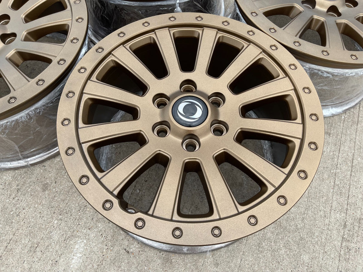 (5) 18" INEOS Grenadier OEM wheels rims Beadlock 2023 2024 2025 2026 NEW Texas Truck Tire