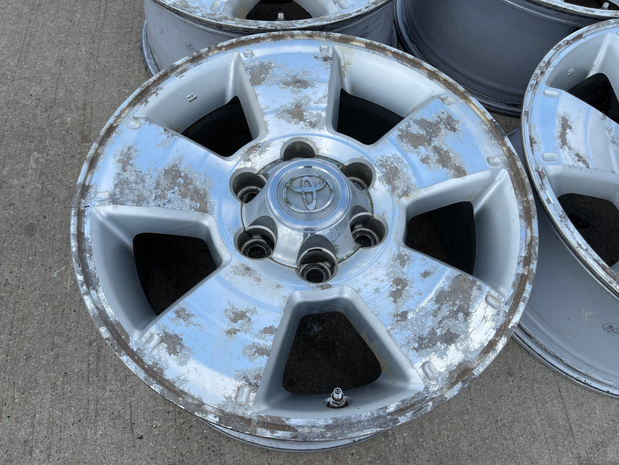 17" Toyota Tacoma 4Runner OEM wheels rims 69463 69429 Texas Truck Tire