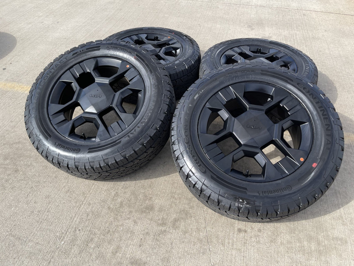 18" Kia Telluride X-PRO OEM wheels rims Sorento Sedona 2026 2027 NEW Texas Truck Tire