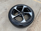 20" 20x9.5 Lucid Air OEM Grand Touring black wheel rim REAR 2022 2023 2024 2025 Texas Truck Tire