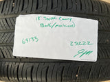 18" Toyota Camry OEM wheel rim 18036 69133 CHR Avalon 2022 2023 2024 2025 2026 Texas Truck Tire