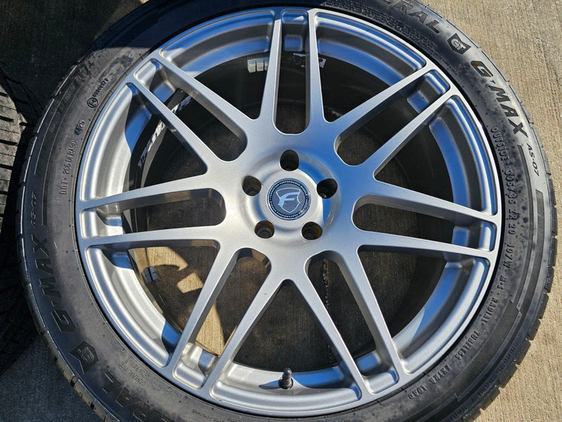 20" 20x9.5 20x10.5 Forgestar Performance F14 Dodge Charger Challenger wheel rims Texas Truck Tire