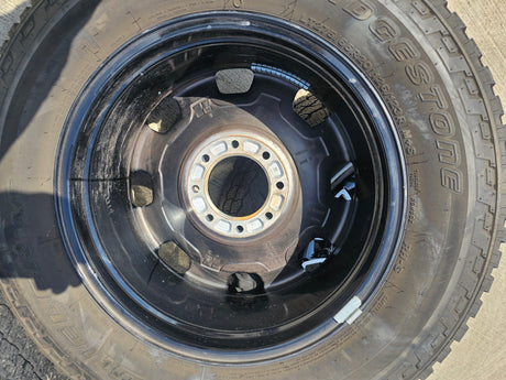 20" Ford F-250 F-350 OEM Lariat Platinum wheels rims 10486 tires 2024 2025 Texas Truck Tire