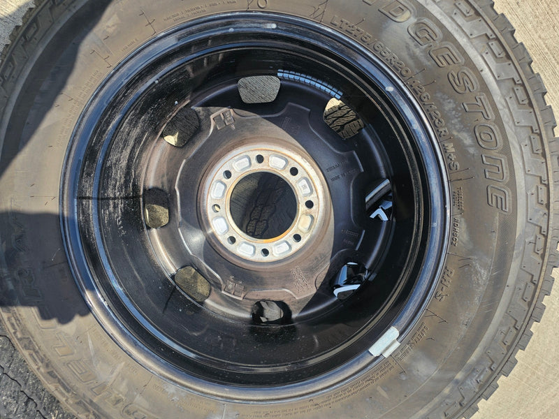 20" Ford F-250 F-350 OEM Lariat Platinum wheels rims 10486 tires 2024 2025 Texas Truck Tire