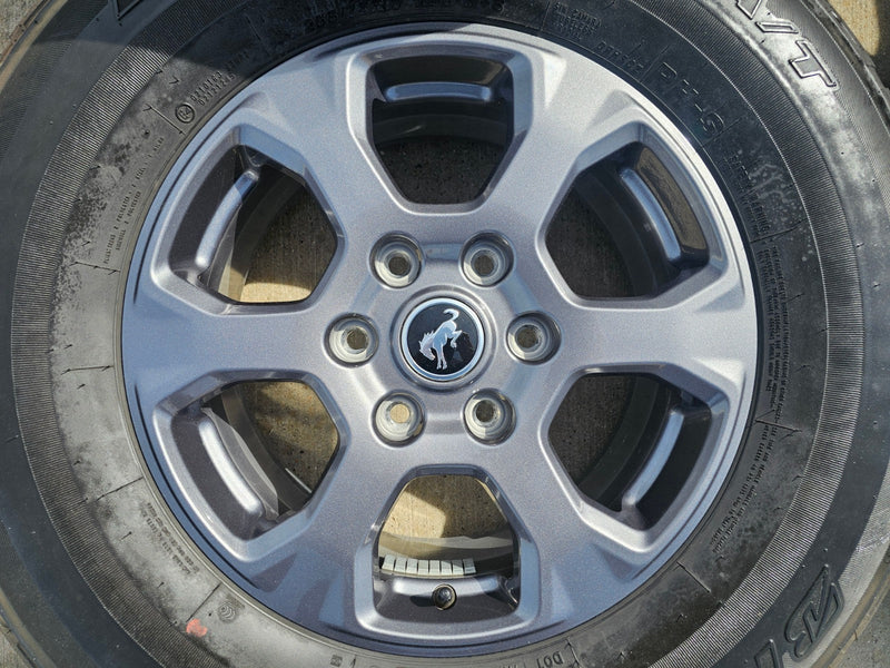 17" Ford Bronco Big Bend wheels rims 10384 OEM Ranger 2023 2024 2025 2026 Texas Truck Tire