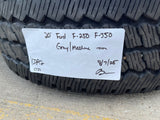 20" Ford F-250 F-350 OEM Lariat wheels rims 10292 tires BRIDGESTONE A/T Texas Truck Tire