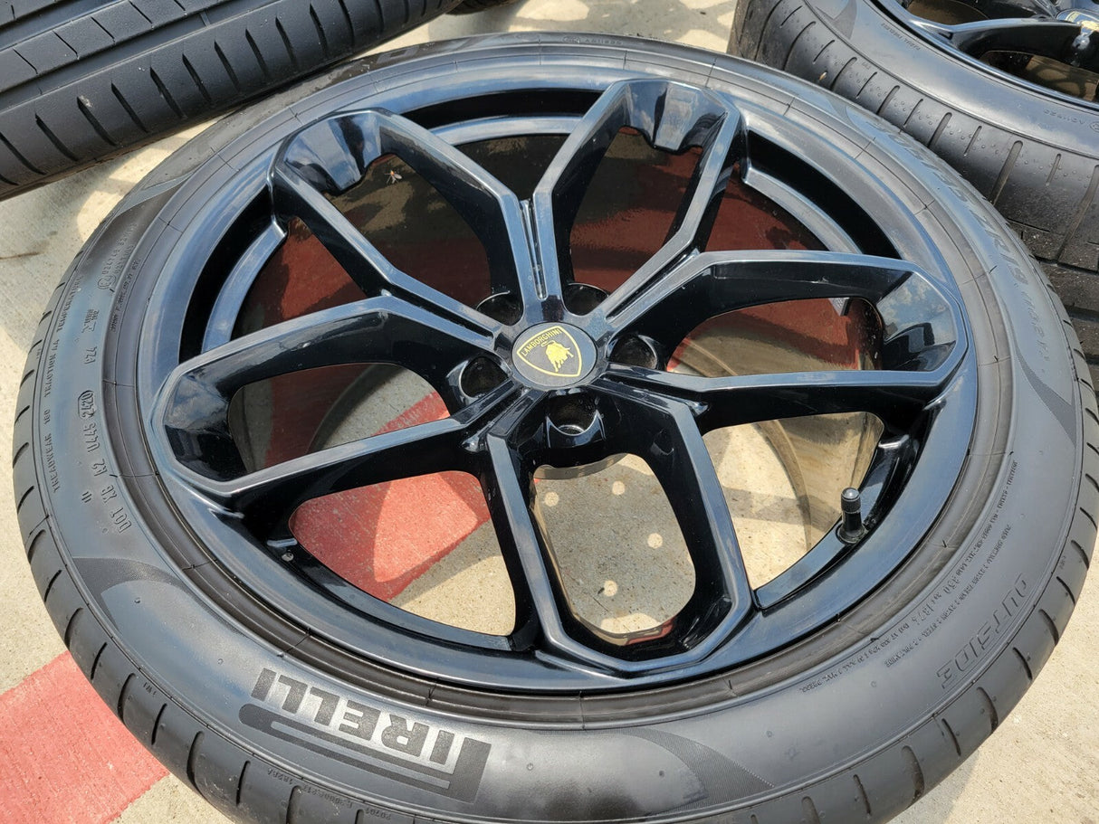 19" Lamborghini Huracan LP580 OEM wheels rims tires OE Kari Texas Truck Tire