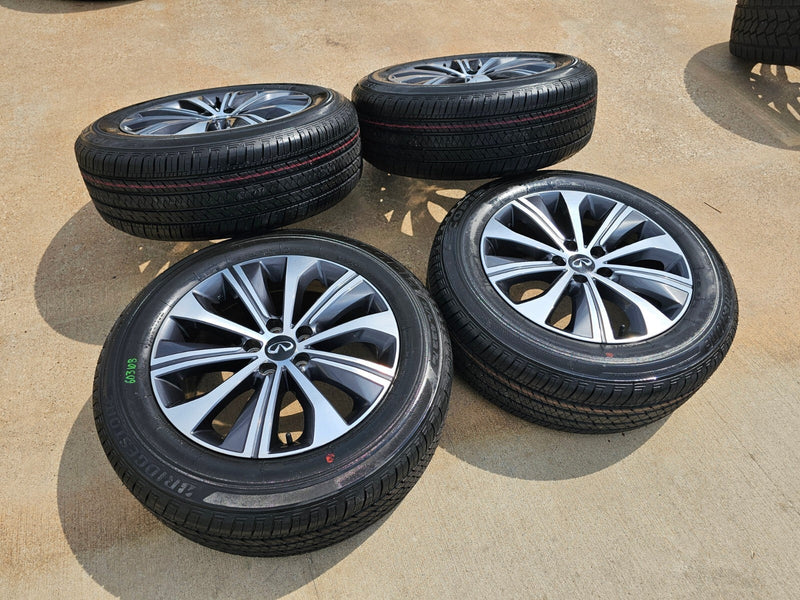 18" Infiniti QX60 OEM 73813 Pathfinder wheels rims 2024 2025 2026 NEW GREAT DEAL Texas Truck Tire