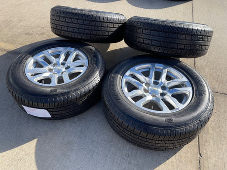 18" Chevy Silverado Suburban Tahoe OEM 5912 wheels rims GMC Yukon Sierra GENERAL Texas Truck Tire
