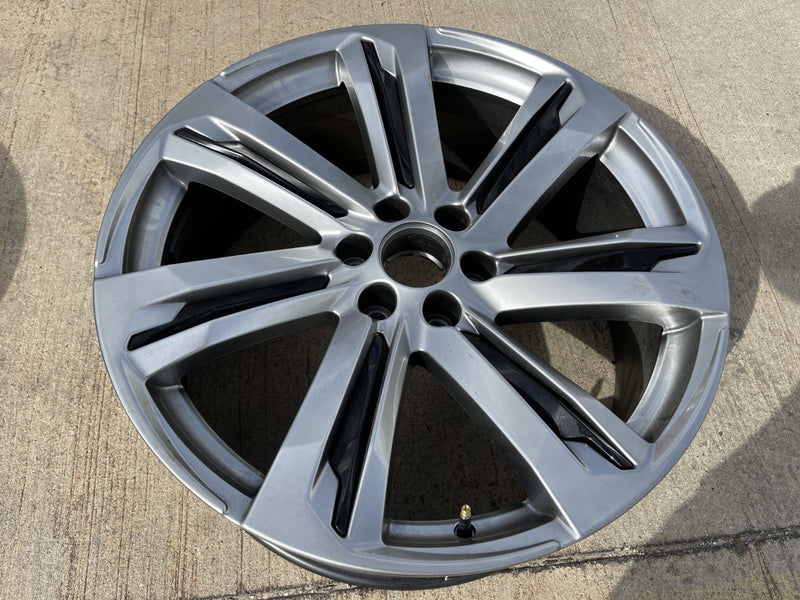 (1) 24" Cadillac Escalade V Platinum OEM wheel rim spare 2024 2025 2026 Texas Truck Tire