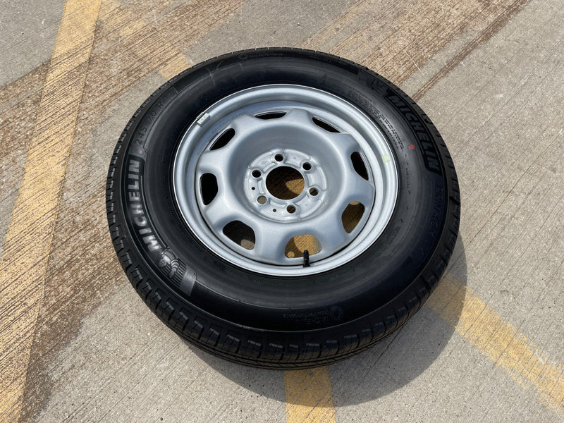 17" Ford F-150 OEM rim wheel 3857 tire steel 2023 2024 2025 2026 MICHELIN NEW Texas Truck Tire