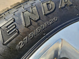 20" Dodge Ram 1500 OEM Laramie Long Horn 2678 2682 wheels rims NEW Kenda Texas Truck Tire