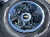 17" Chevy Silverado GMC Sierra 3500 Dually simulator rims wheels OEM 8094 Texas Truck Tire