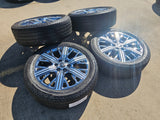 22" Toyota Tundra Sequoia OEM wheels rims 75282 Land Cruiser GX550 CAPSTONE Texas Truck Tire