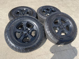 17" Jeep Wrangler Gladiator RUBICON OEM 9236 wheels rims tires NEXEN DISCOUNTED Texas Truck Tire