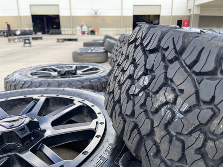 20" Toyota Tundra Sequoia T FORCE TSS TRD OEM black wheels rims 5x150 NEW BFG Texas Truck Tire