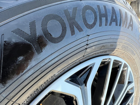 20" Nissan Titan PRO-4X Armada OEM wheels rims tires black 2023 2024 2025 2026 Texas Truck Tire