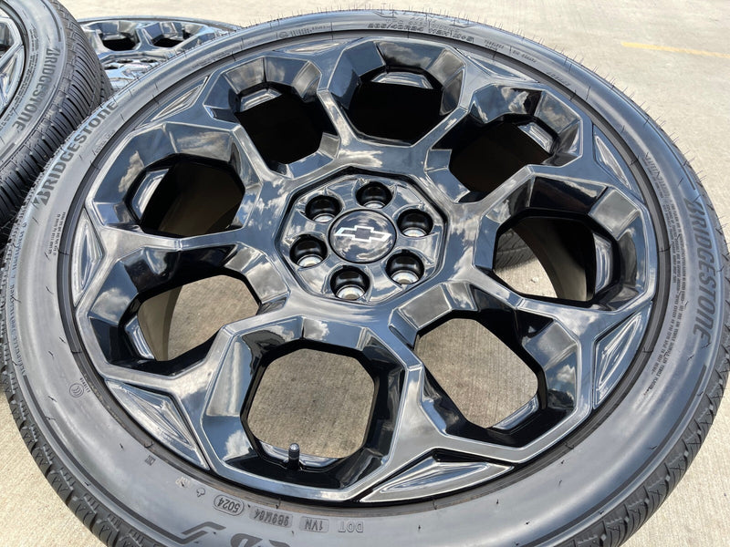 24" Chevy GMC Yukon Sierra Tahoe Cadillac Escalade V OEM wheels rims 2026 NEW Texas Truck Tire