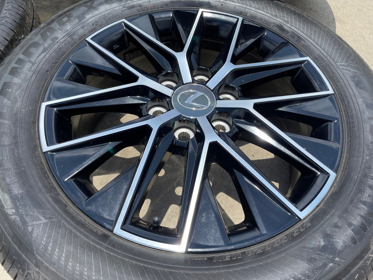 20" Toyota Land Cruiser Tundra OEM wheels rims 10545 Lexus GX550 LX600 2024 2025 Texas Truck Tire