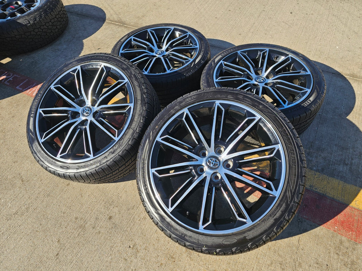 19" Toyota Avalon Camry OEM black wheels rims 75234 Lexus GOODYEAR Texas Truck Tire