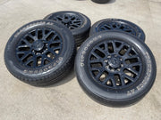 20" Dodge Ram 2500 3500 LARAMIE OEM 51649 wheels rims A/T2 2025 2026 Texas Truck Tire