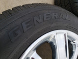 20" Chevy Silverado Tahoe OEM wheels rims 5653 CHROME 2016 2017 2018 2019 2020 Texas Truck Tire