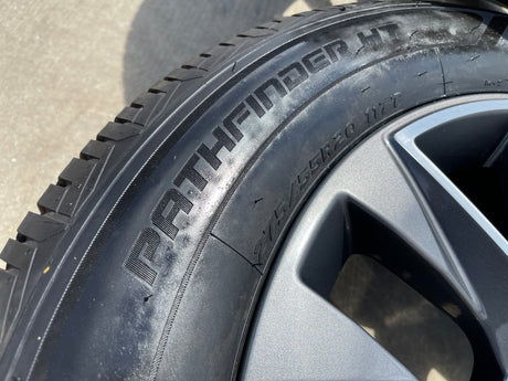 20" Chevy Tahoe Silverado OEM 5919 wheels rims GMC Yukon tires PATHFINDER Texas Truck Tire