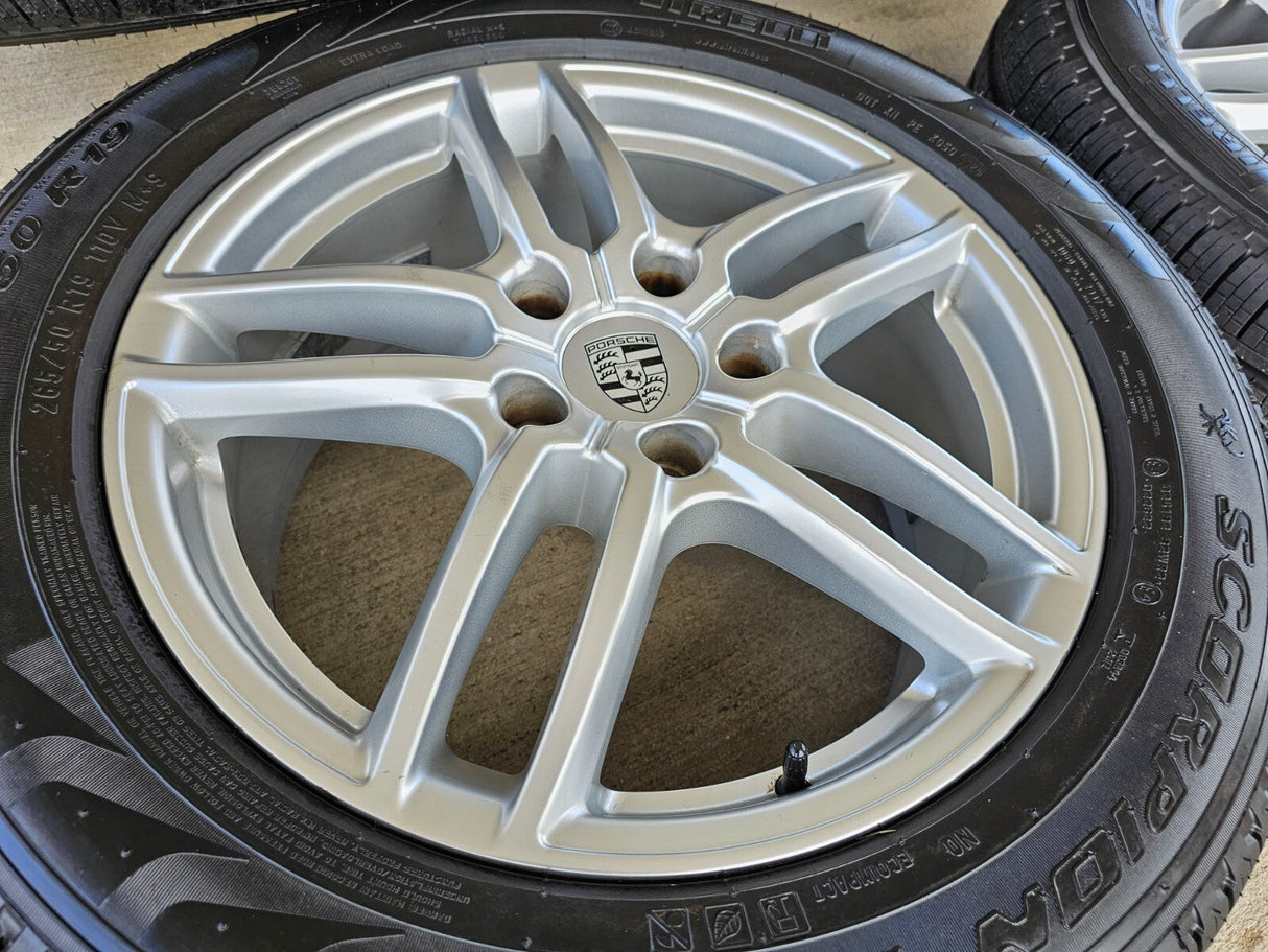 19" Porsche Cayenne OEM 67404 wheels rims tires PIRELLI Texas Truck Tire