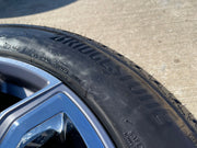 22" GMC Yukon Chevy Tahoe Escalade OEM chrome 95513 wheels rims tires Texas Truck Tire