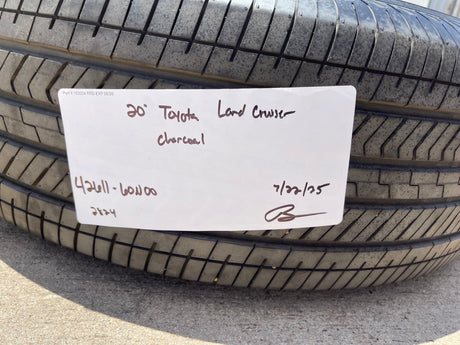 20" Toyota Land Cruiser OEM wheel rim 94057 Tundra Sequoia 2024 2025 2026 NEW Texas Truck Tire